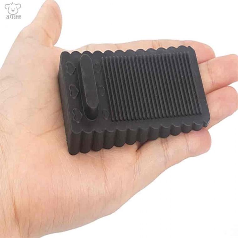 PVC 다단식 도어스토퍼 1P 실리콘도어스토퍼 무타공스토퍼