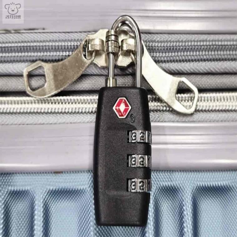 TSA LOCK 3단 다이얼 자물쇠 락카번호키 번호키자물쇠