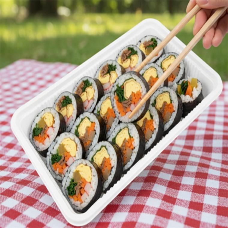 일회용도시락 5매 1회용반찬용기 음식포장용기
