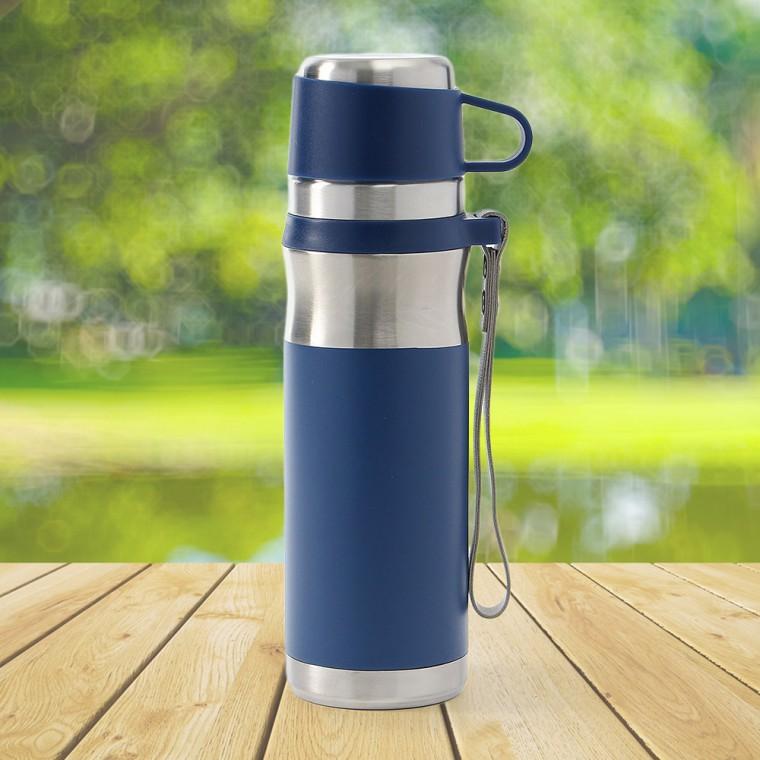 PL 웰미이드 보온병 웰데이 티보틀 보온병(500ml) (블루) No18