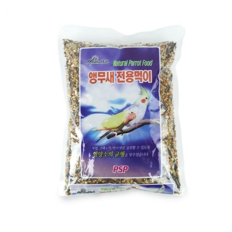 앵무새 전용먹이전연령용 700g 새모이 사랑앵무새먹이 앵무새용품