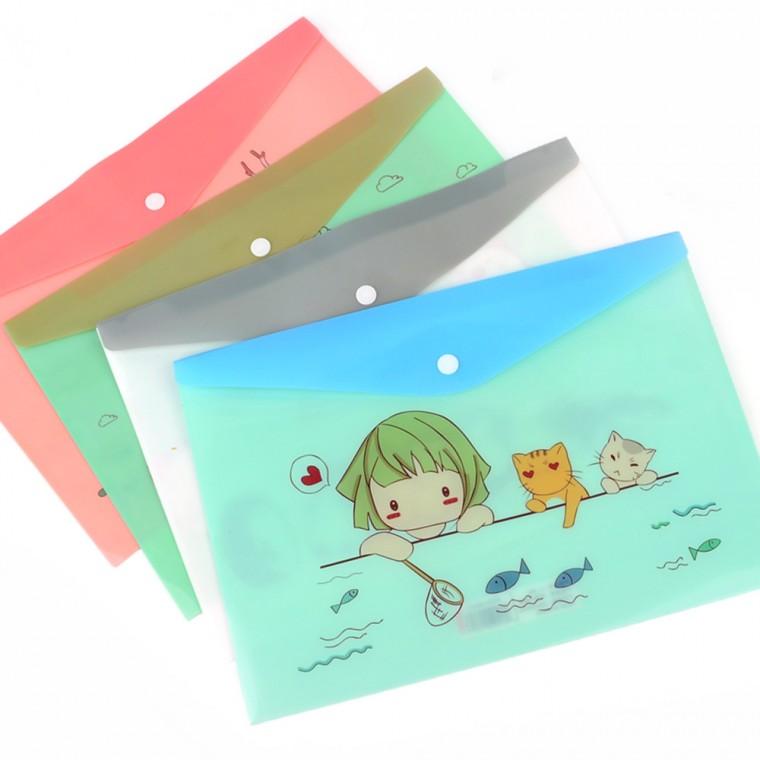 a4파일보관케이스 A4파일 a4파일바인더 똑딱이 파일케이스 A4