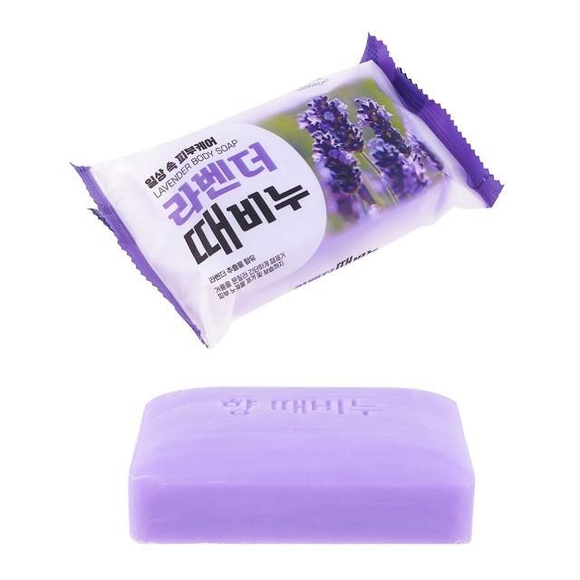 라벤더향 때 비누 1p 목욕비누