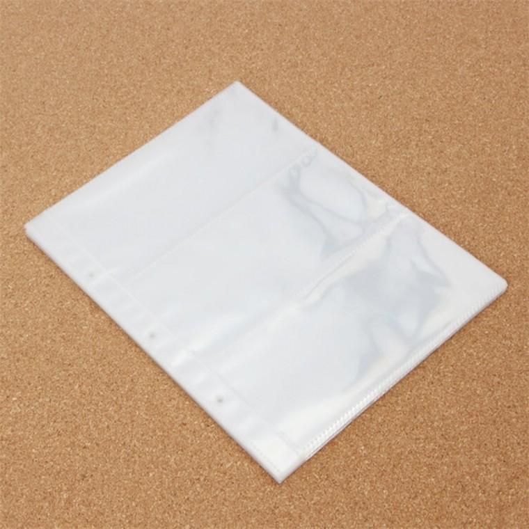 포켓바인더 속지 10p 3칸 항공권 영화표 바인더제작