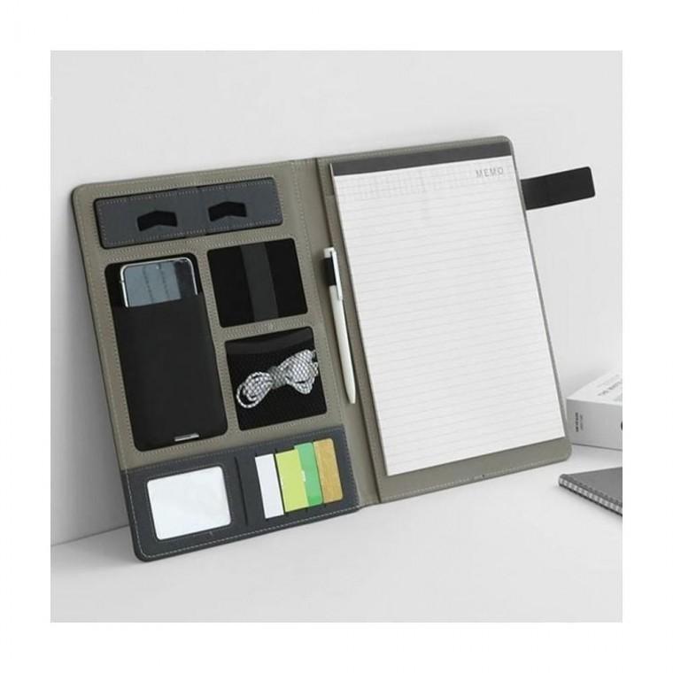 루미나D 미팅회의 a4 가죽폴더 노트파일 오피스memopad