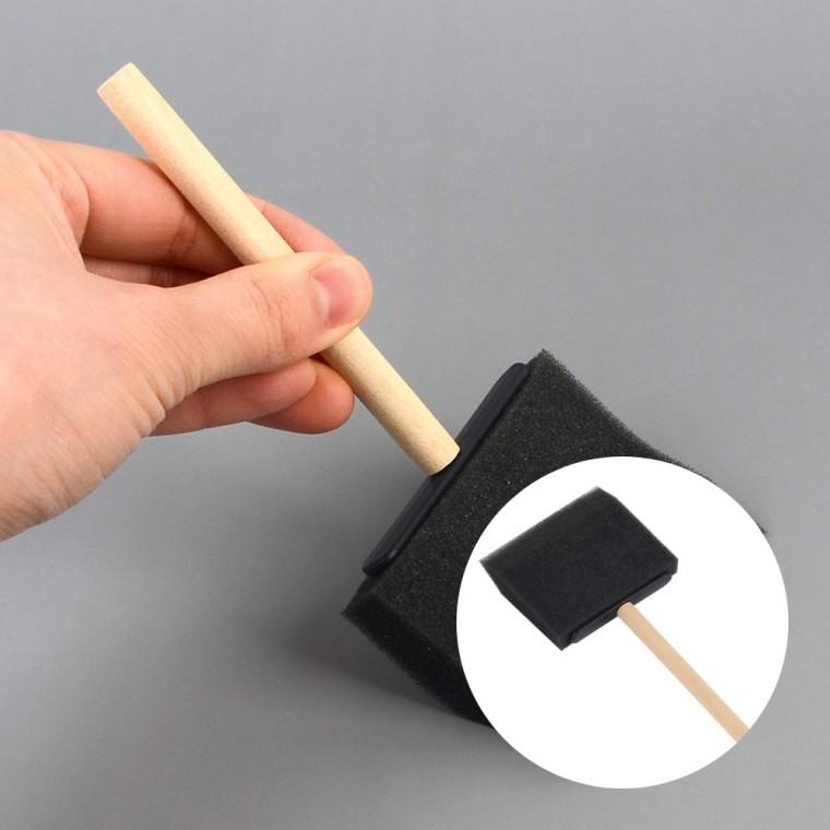 스폰지 붓 7.5cm 페인팅붓 페인트브러시 스펀지붓