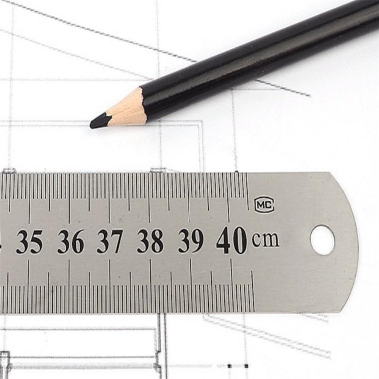 40cm 쇠자 목공용자 스틸자 목공수공구