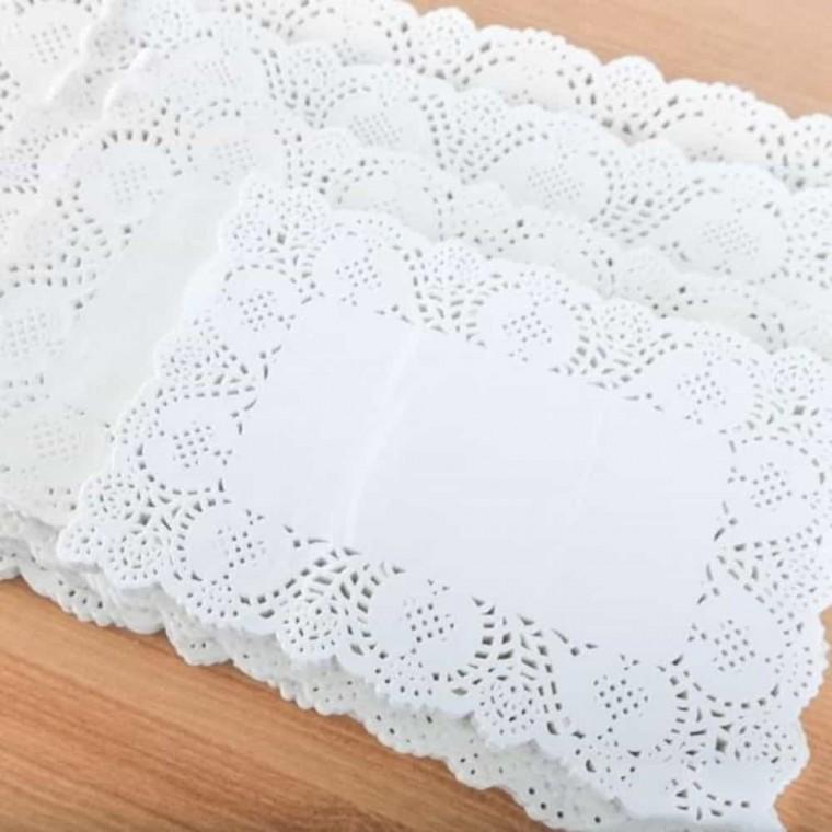도일리페이퍼사각 30x40cm 100매 접시받침 답례품포장