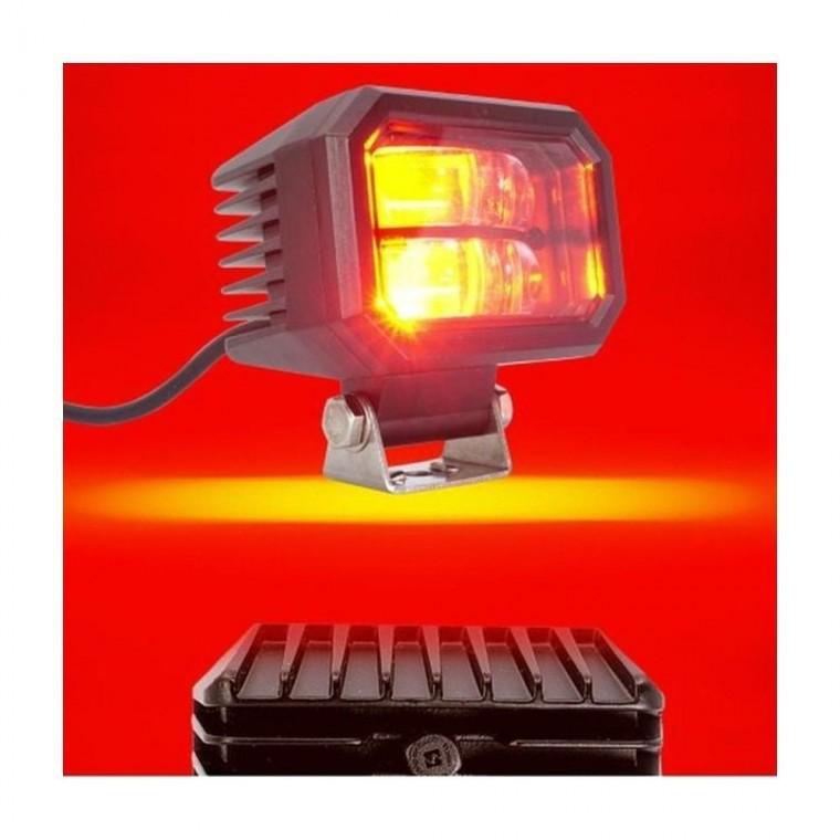 루미나D dc12v-60v공용 지게차 led안전라인램프 와이드빔 레드