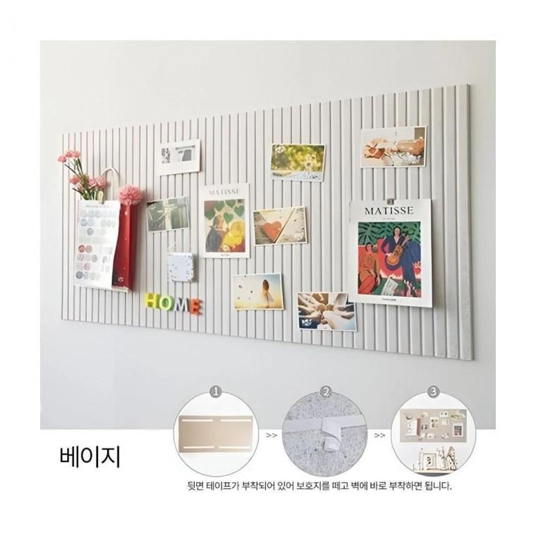 루미나D 메모 부착식 포토 게시판 펠트보드