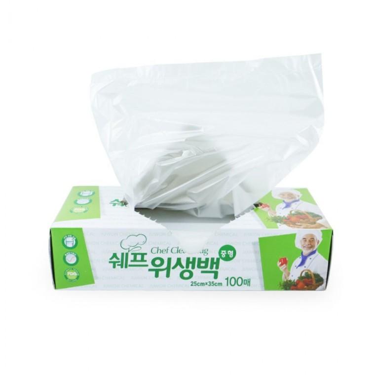위생백25x35 중형 100매 일회용비닐봉지 비닐봉지중 비닐봉투