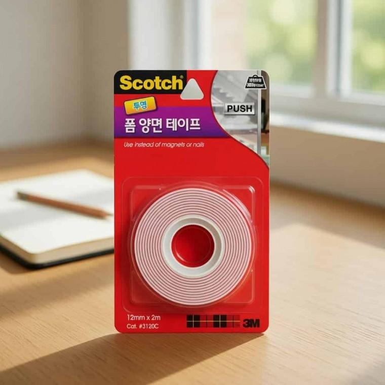 투명 폼 양면테이프 두꺼운양면테이프 접착력강한양면테이프