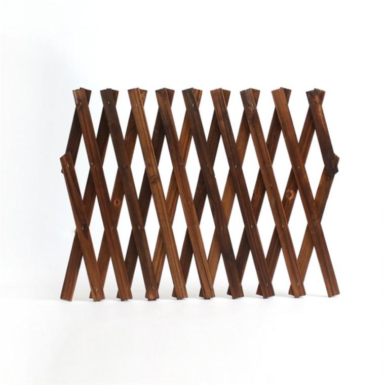 자바라 우드 울타리 44x22cm 목재휀스 나무휀스 화단울타리펜스
