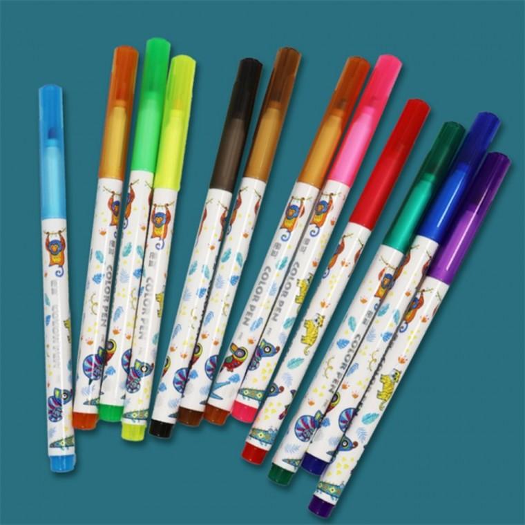 칼라싸인펜 드로잉컬러펜 미술사인펜세트 색연필싸인펜