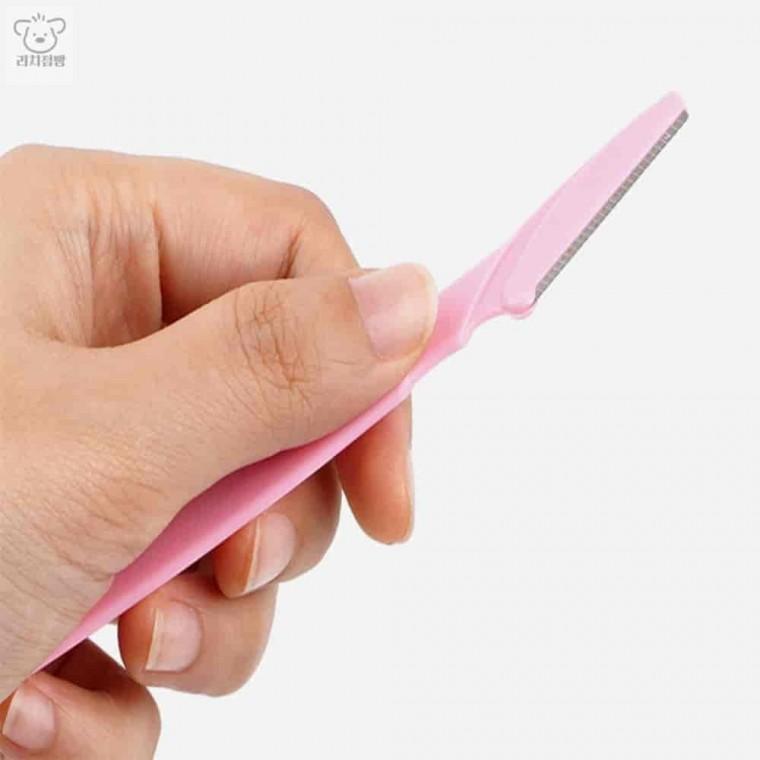 3P 일자형 눈썹칼 안전 면도기
