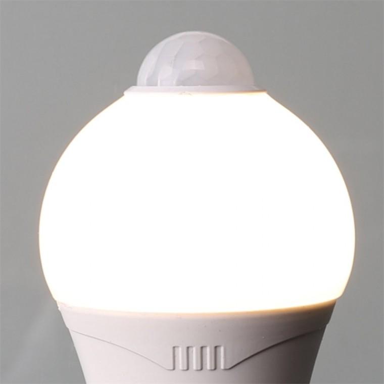 LED 센서 전구 10W 전구색 LED램프
