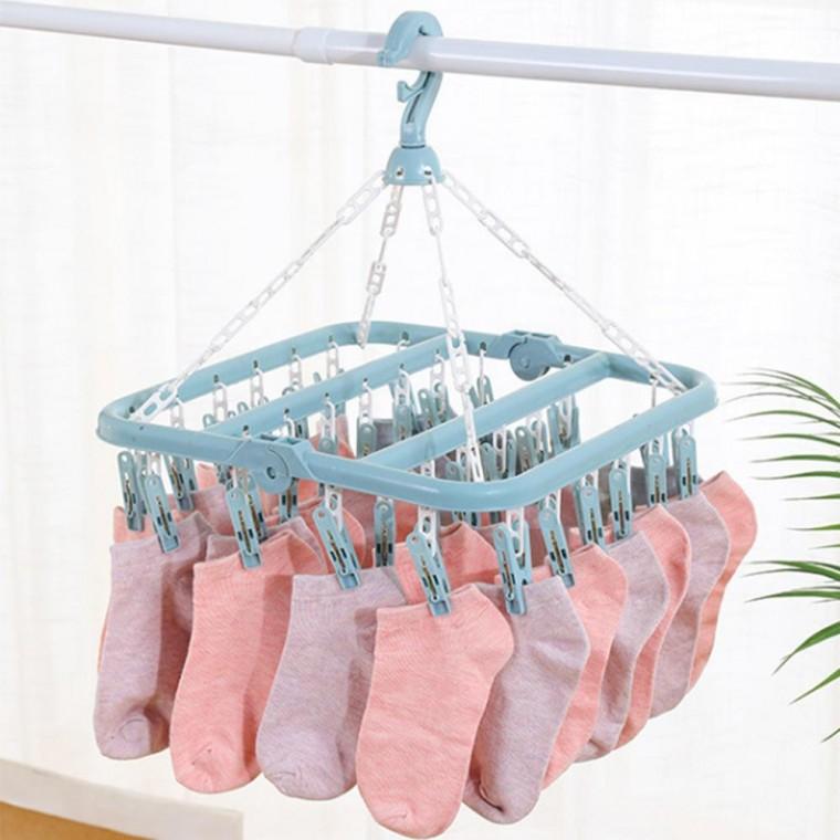 양말 빨래집게 건조대 속옷 빨래걸이