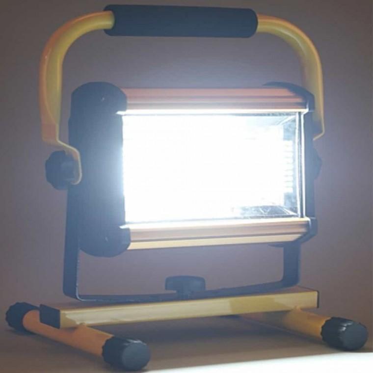 이동식 투광기 3단 밝기조절 100W LED사각투광기