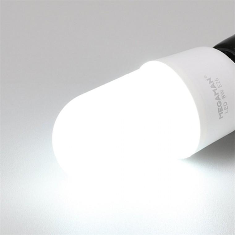 P벌브 LED램프 8W 주광 E26램프