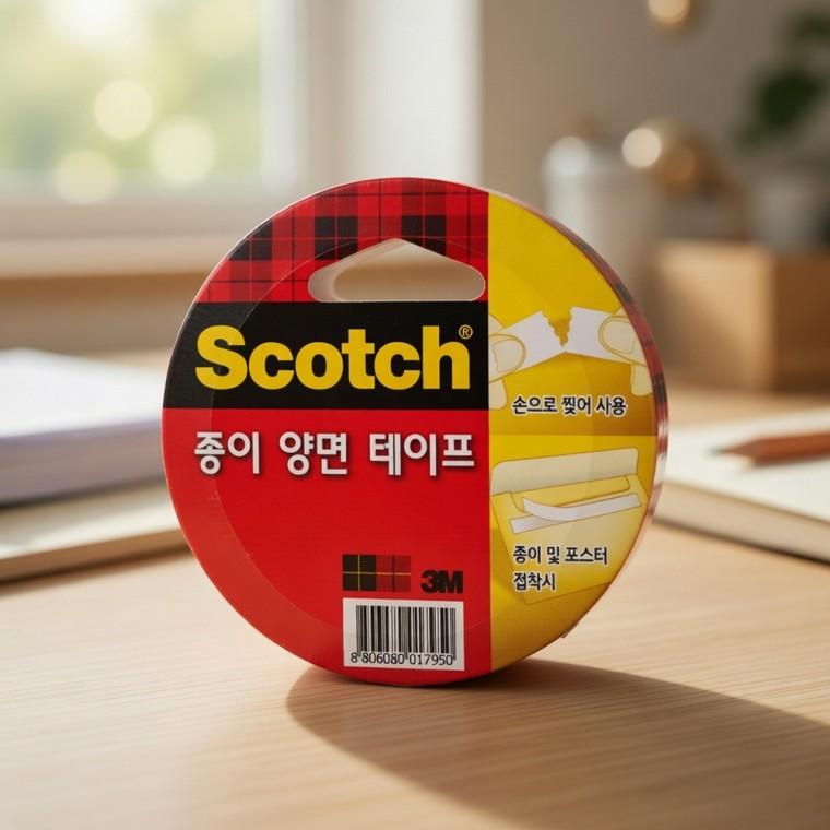 찢어쓰는 종이 양면테이프 강력한양면테이프 3M종이양면테이프