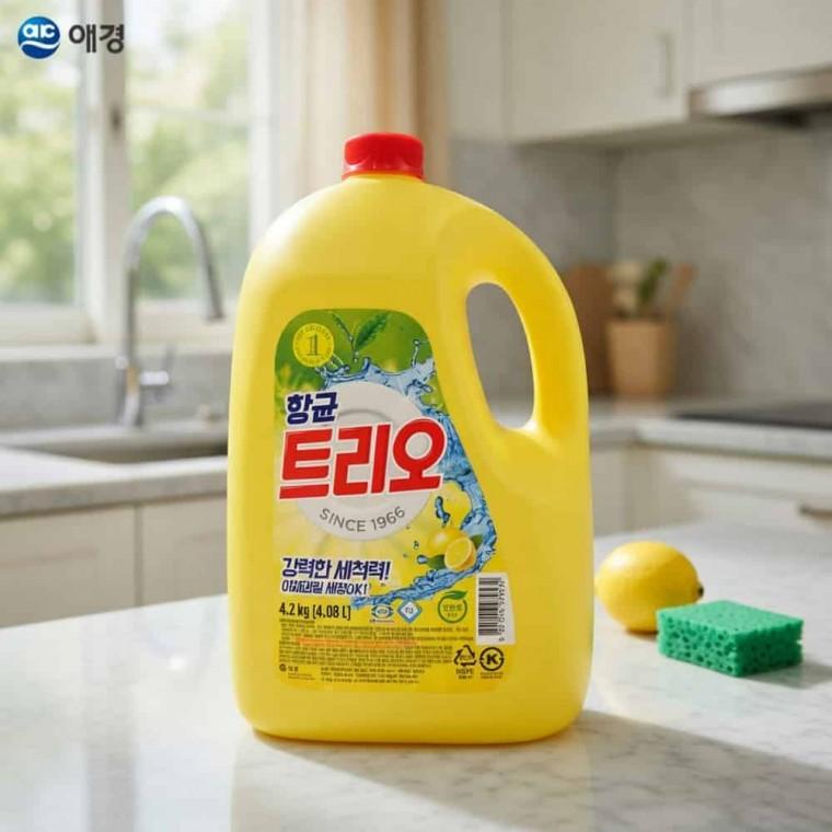 항균 트리오 주방세제 다용도세제 주방세제대용량