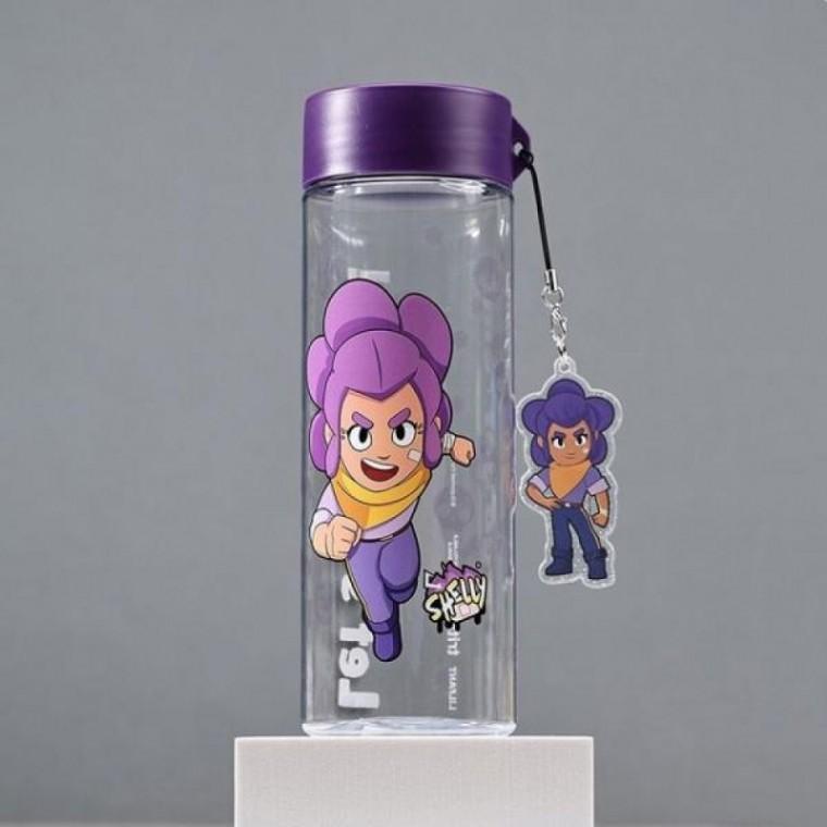 키링형 트라이탄 물병 500ml 퍼플스타일