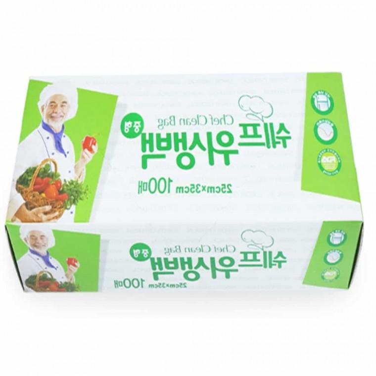 비닐팩 롤팩 비닐백 중형 100p