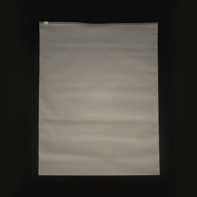 가정용 반투명 지퍼백 파우치 35x45cm 1P 수납용지퍼백 다용도지퍼백