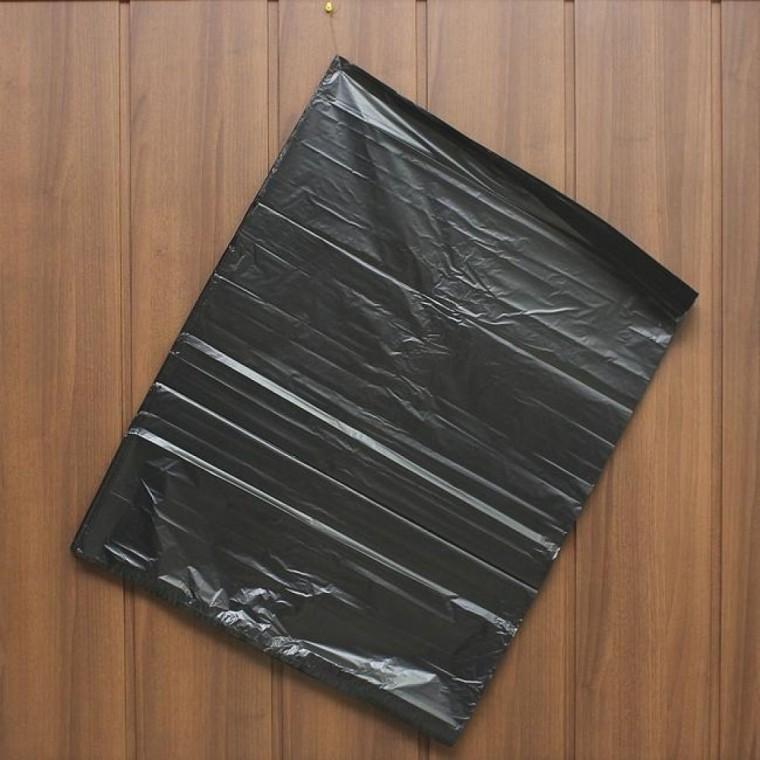 EAS 50매 평판 비닐봉투 검정 40L 쓰레기봉투