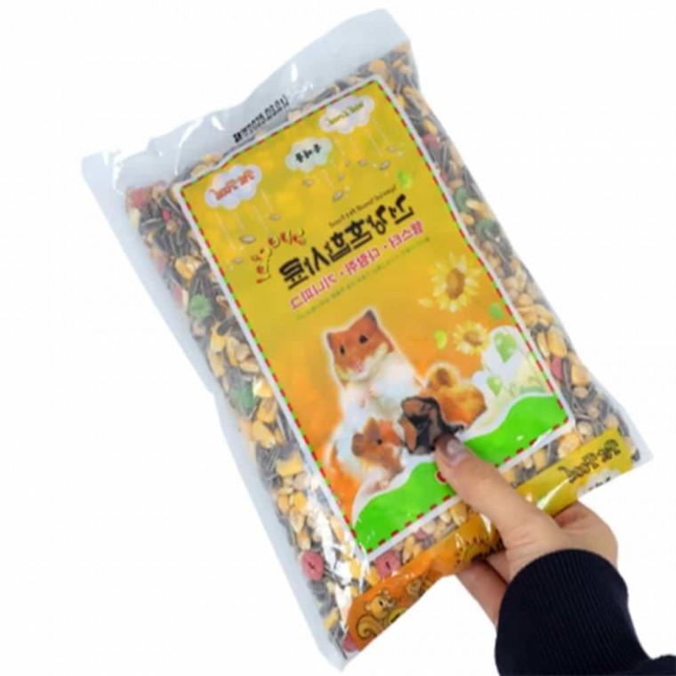 기니피그간식 다람쥐먹이 햄스터사료 600g