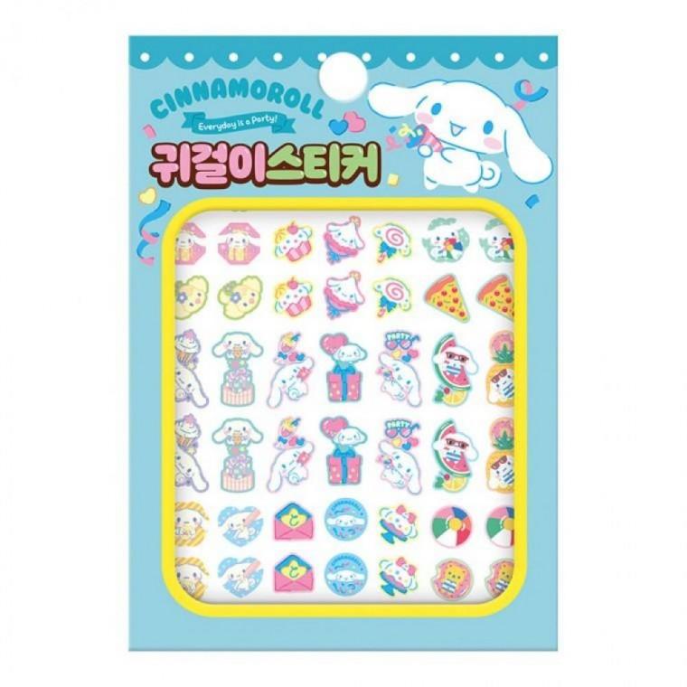 EAS 학산문화사 캐릭터즈 시나모롤 귀걸이 스티커