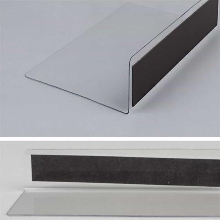 투명 칸막이 20x12cm 자석형 투명칸막이정리함 책상칸막이가림막