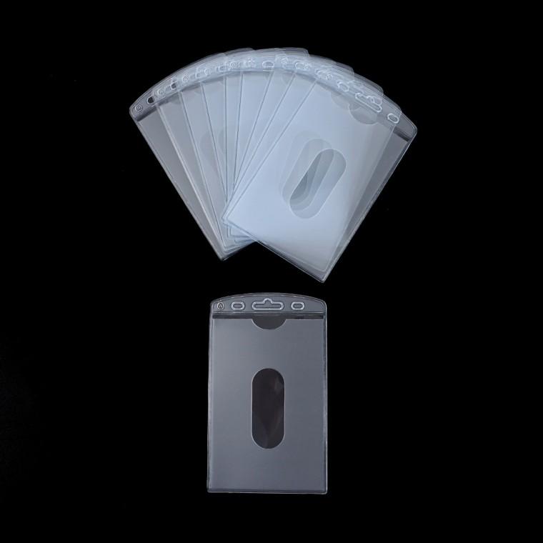 명찰케이스 10P 목걸이명찰 PVC명찰케이스 교통카드케이스 이름표명찰 행사명찰