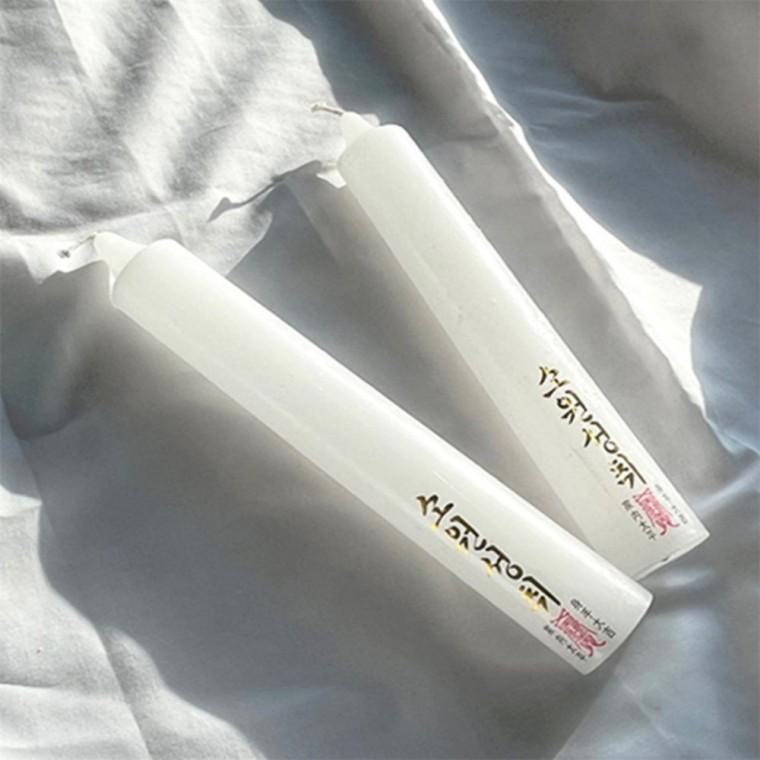 양초 35 x 230mm 2p 집회촛불 일반양초 무향양초
