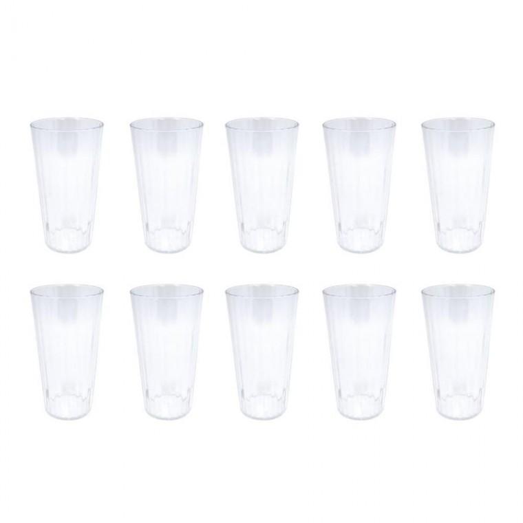 501446 플라스틱 투명 주스컵 450ml 10개세트