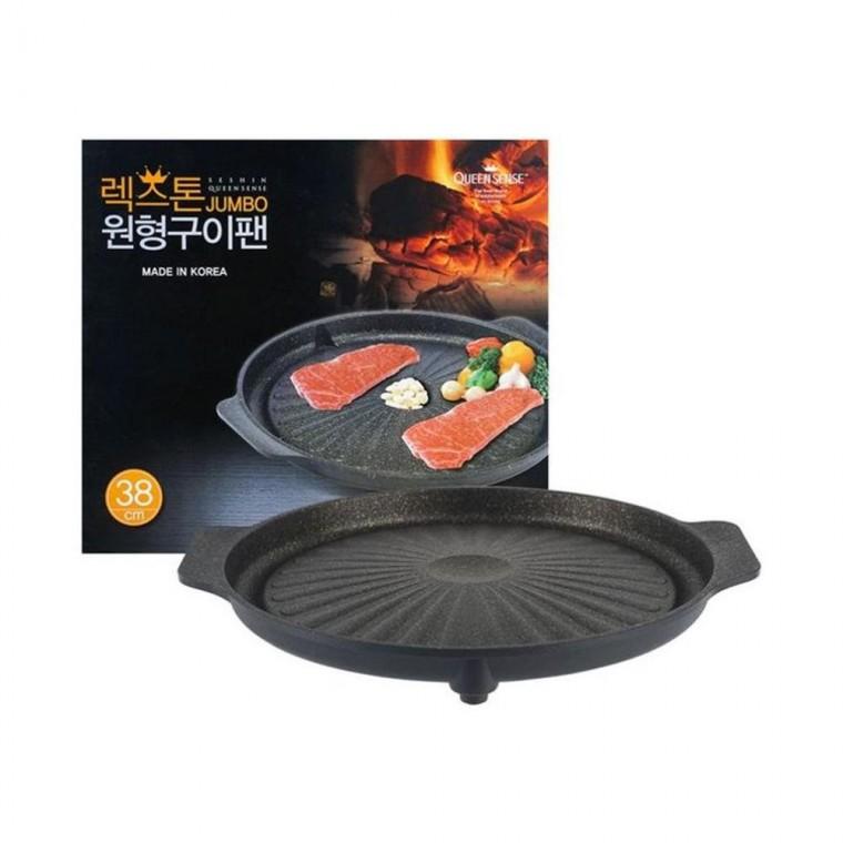 루미나D 원형 렉스톤 점보 구이팬 38cm
