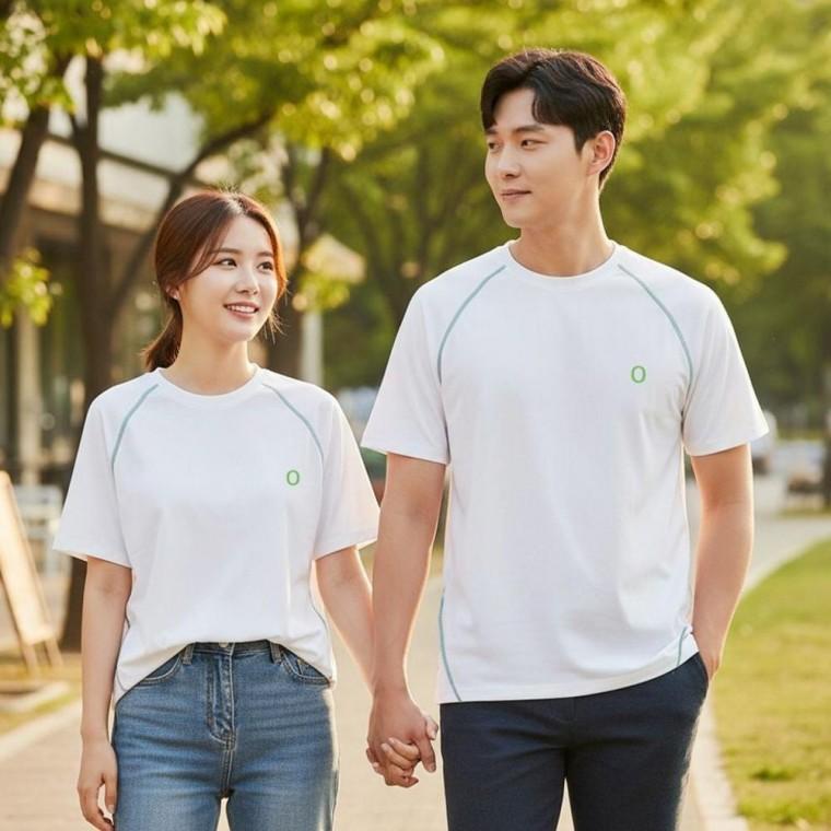 티셔츠 스판 탄탄 나그랑 남녀 드첸