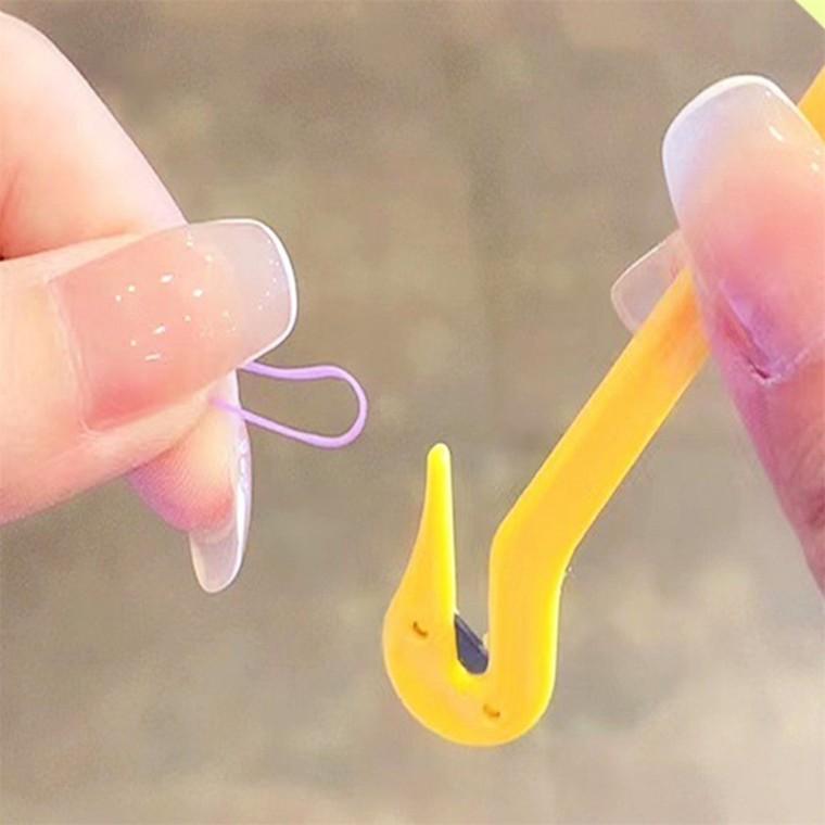 머리끈 커터 고무줄컷팅기 사무용커터칼 애견고무줄머리끈