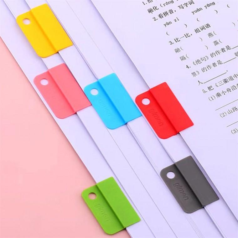 다용도 인덱스 클립 6개입 독서인덱스 인덱스클립 책갈피