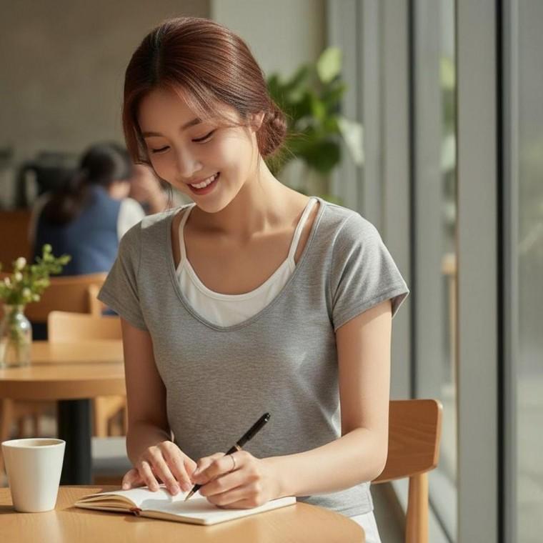 홀터넥 레이어드 롤롤 나시 티셔츠 투피스