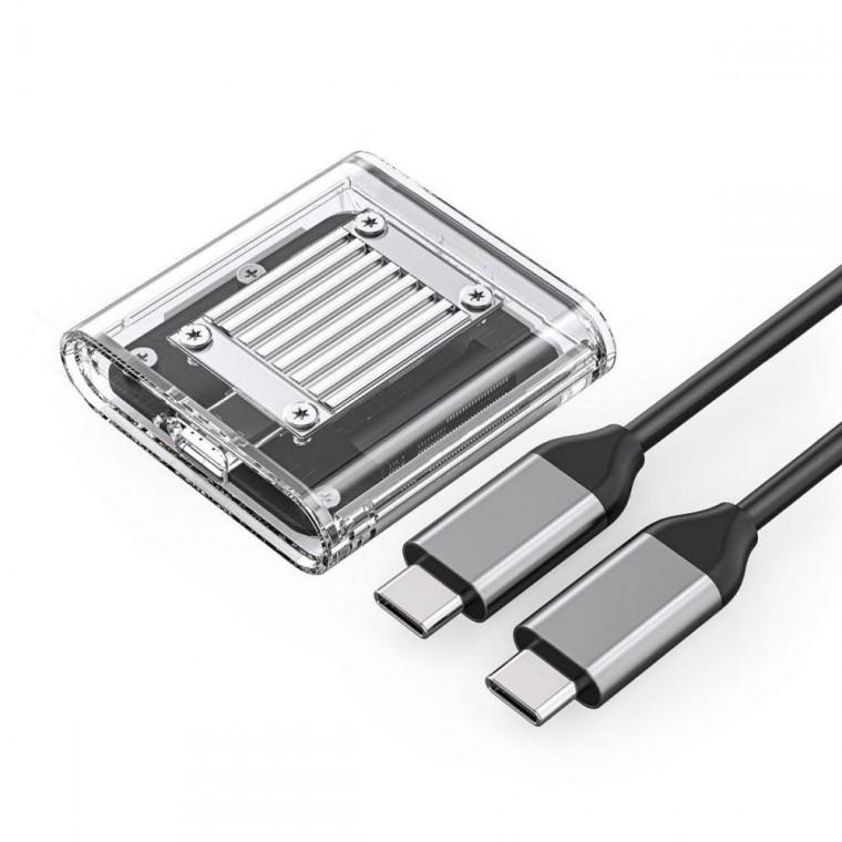 오리코 M.2 NVMe SSD 2230 전용 C타입 케이스 TC20-M2