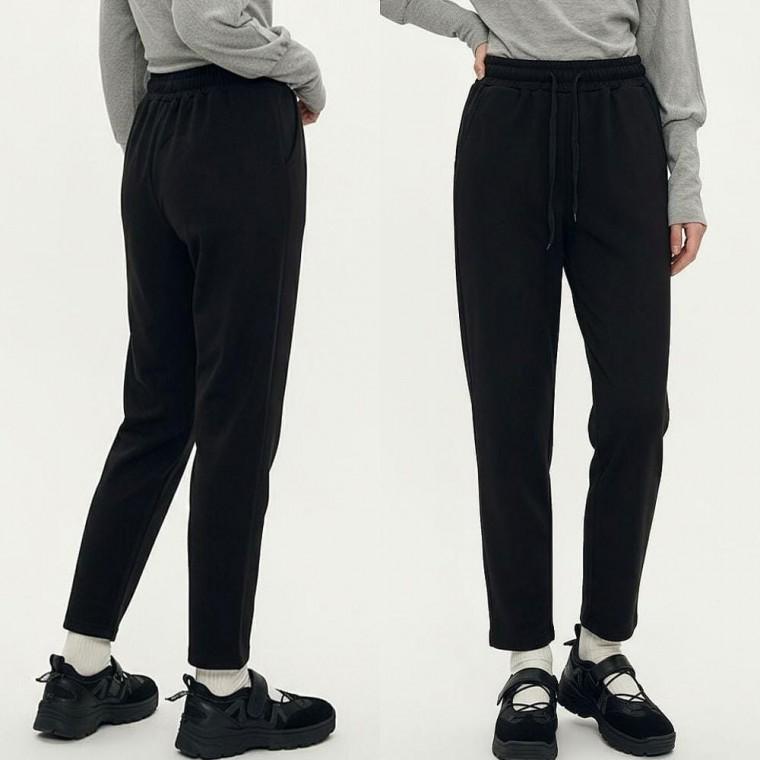 팬츠 여성 밴딩 일자핏 트레이닝 슬림