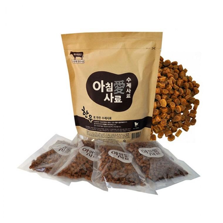 아침애 수제사료 한우 800g