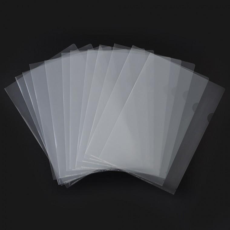 A4파일홀더 12P 클리어파일 투명파일 서류화일 L파일 클리어화일