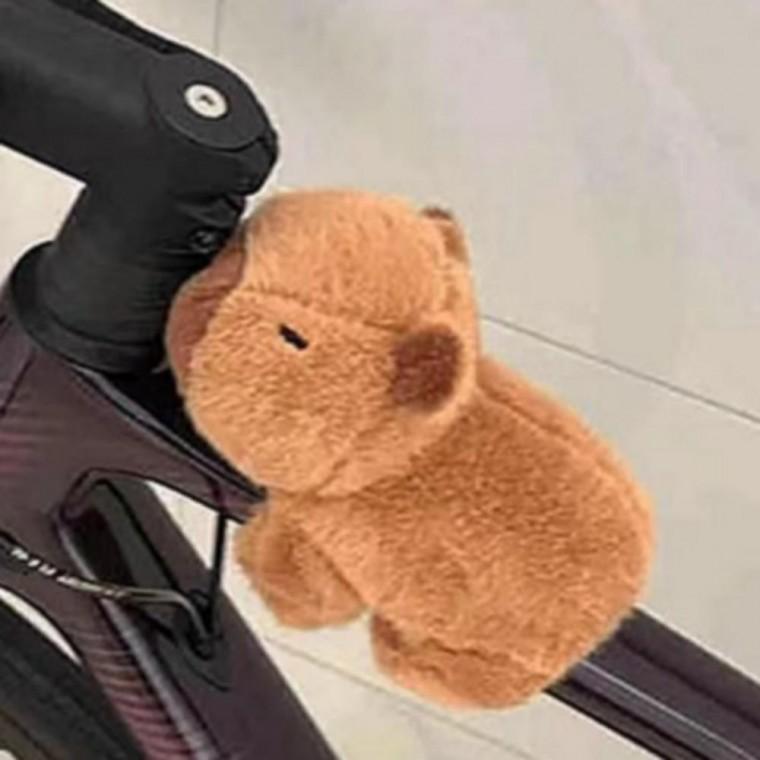 카피바라 곰인형 커튼 타이백 집게 묶기 후사고리 인형 팔찌 홀더