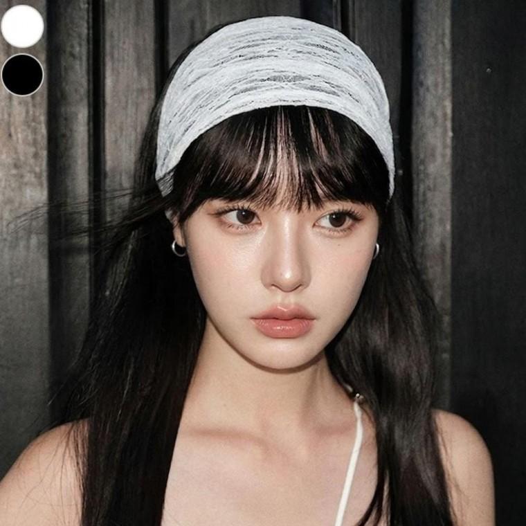 헤어밴드 레이스헤어밴드 레이스 밴딩