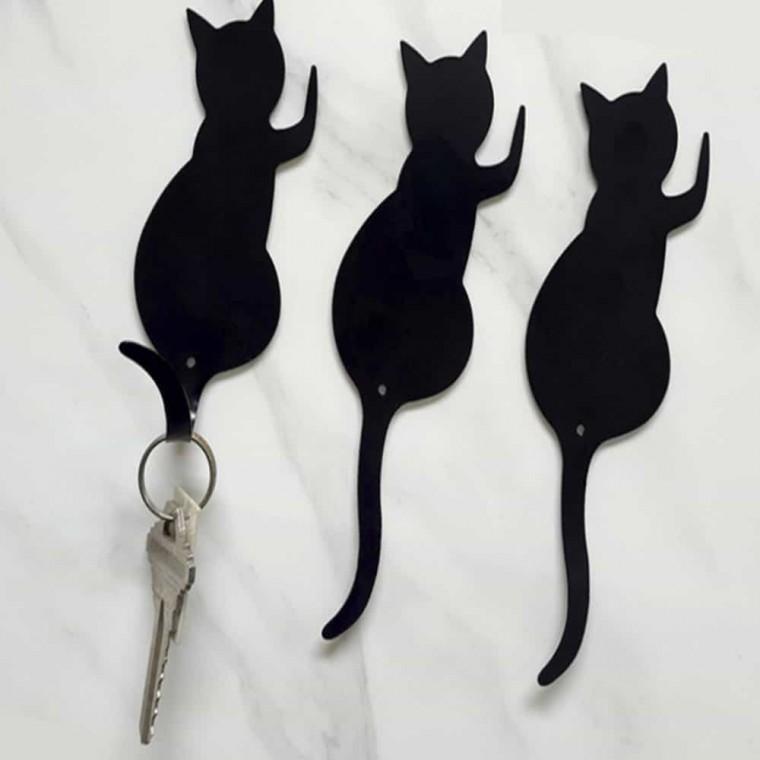 3P 열쇠고리후크 고정고리 접착후크