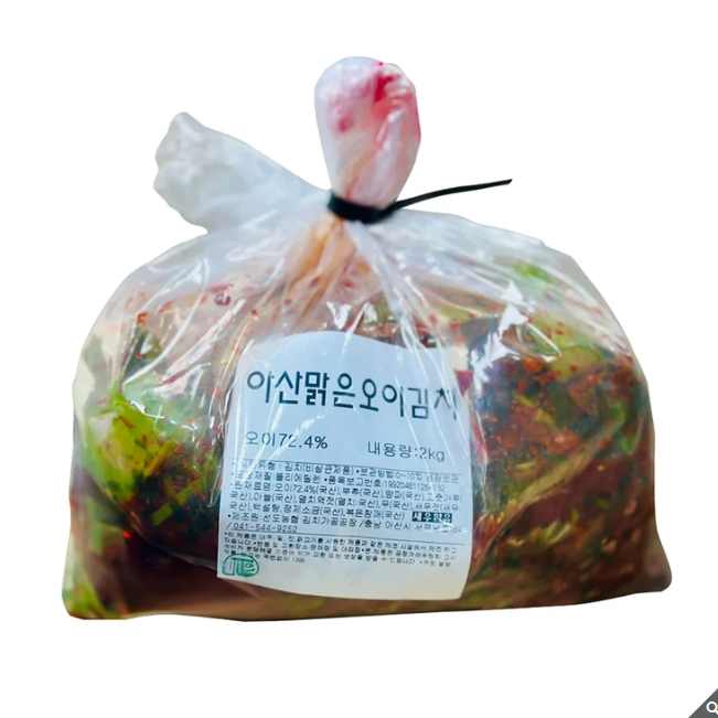 오이 김치 농협 선장 김치 2kg Kimchi