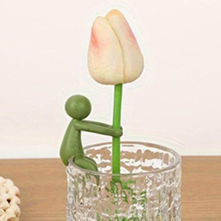 꽃병 꽃지지대 3개입 꽃꽂이지지대 가지받침대 꽃병받침대