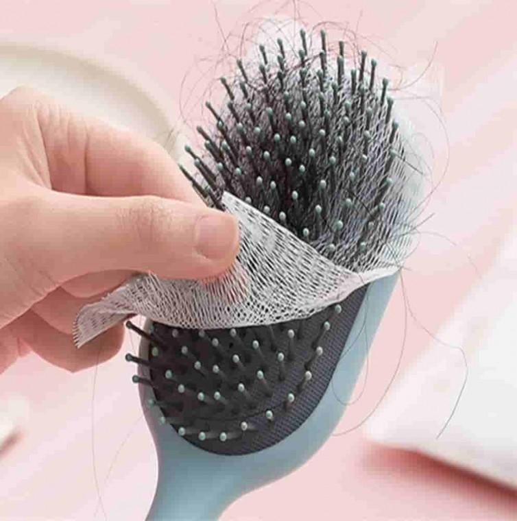 빗 머리카락 망 50입 헤어브러쉬엉킴방지 특이한헤어소품 헤어소품